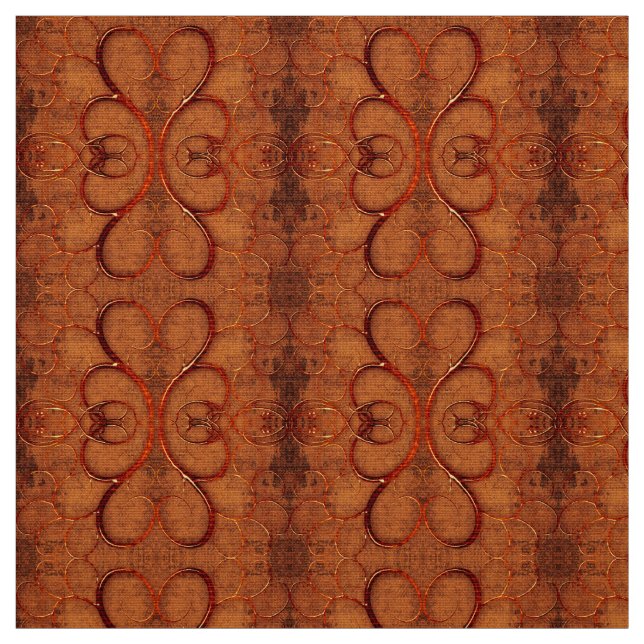 Tissu motif vintage abstrait (Échantillon)