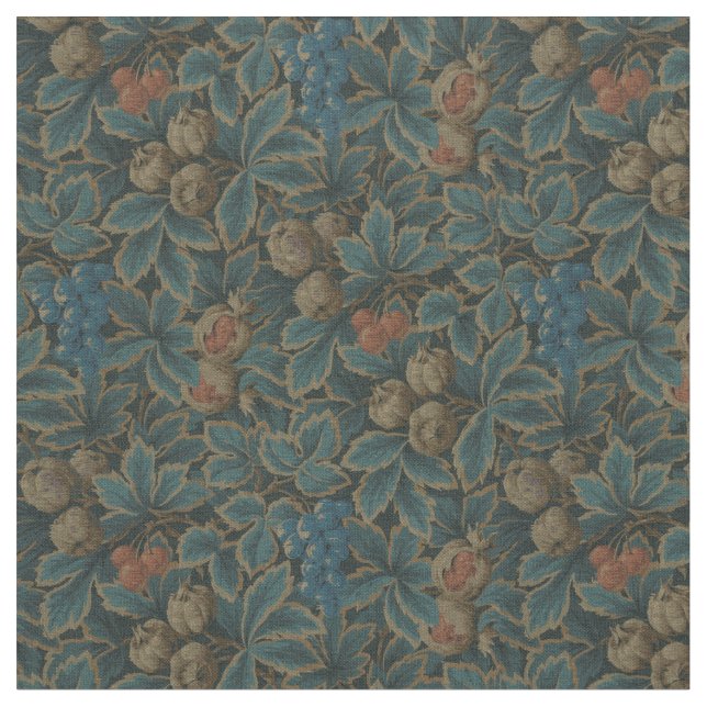 Tissu Motif vintage Berries (Fermer)