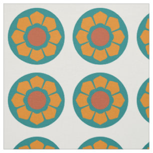 Tissu Motif Vintage rétro