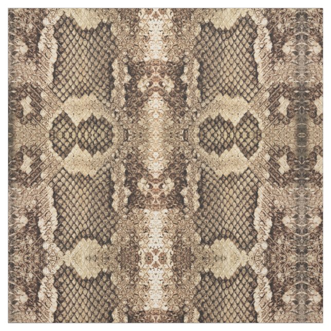 Tissu Motif vintage Snakeskin (Échantillon)