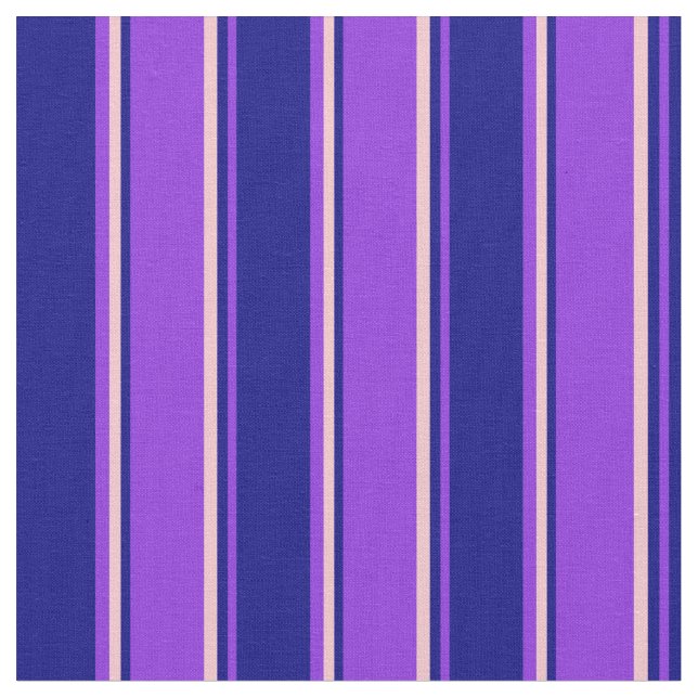 Tissu Motif violet, bleu et rose (Fermer)
