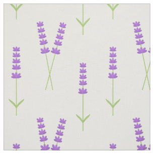 Tissu motif violet de lavande