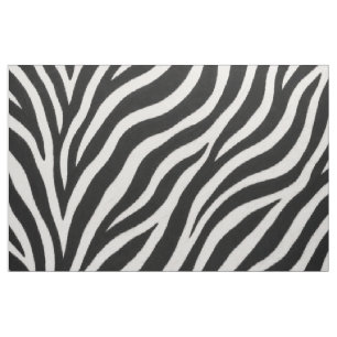 Tissu Motif Zèbre Tendance Unique Élégant