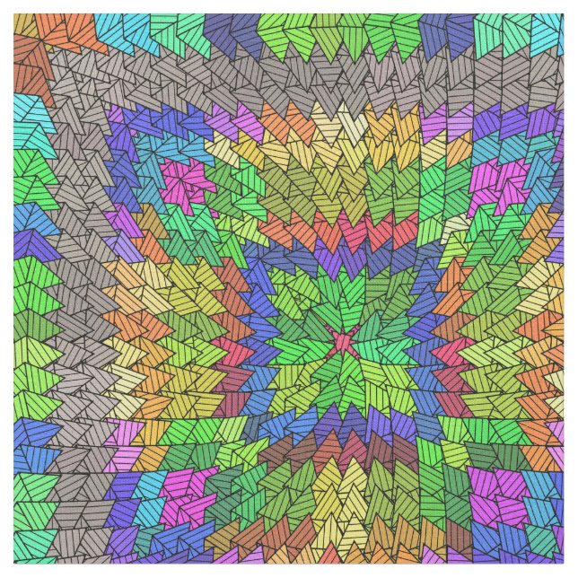 Tissu Motifs Abstraits 41A (Fermer)