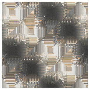 Tissu Motifs métalliques Sci-Fi 3 tissus personnalisés