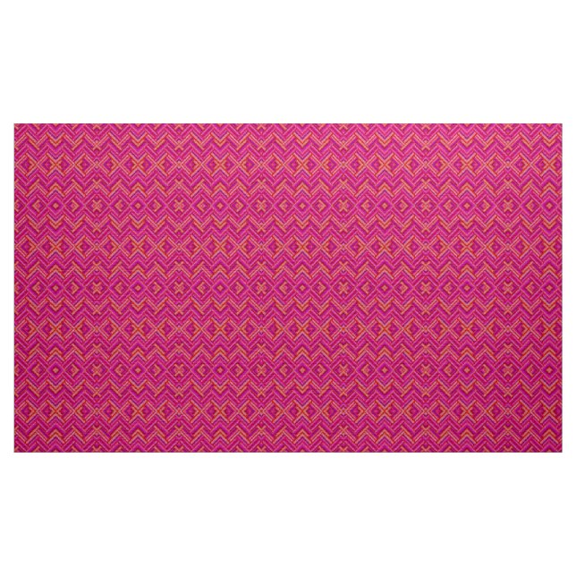 Tissu Motifs ondulés colorés (Yard)