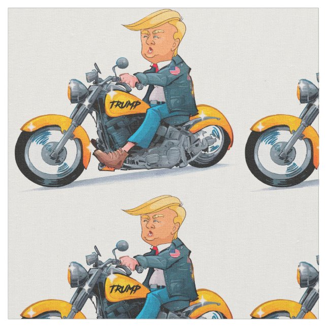 Tissu Moto-mèmes du président Donald Trump (Fermer)