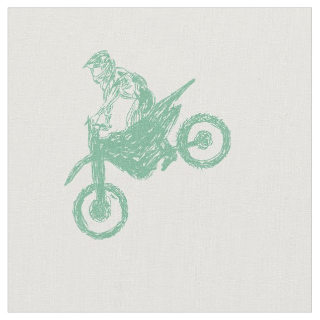 Tissu Motrorbike hors route (Fermer)