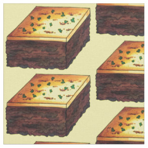 Tissu Moussaka Grecque Méditerranéen Nourriture Aiguille