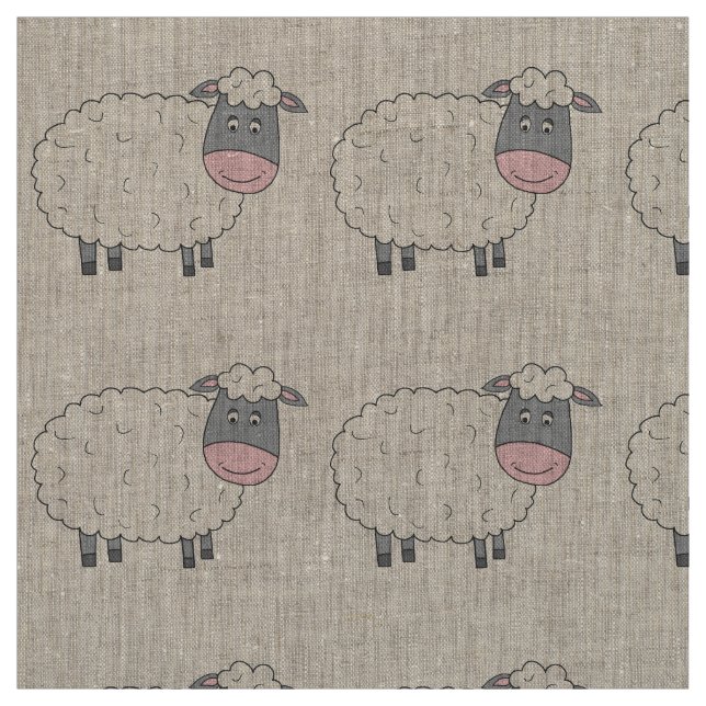 Tissu Moutons (Échantillon)