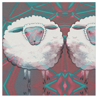 TISSU MOUTONS EN MÉTAL !