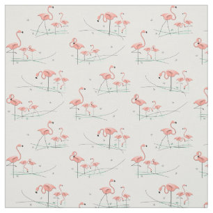 Tissu multi de Flamants roses