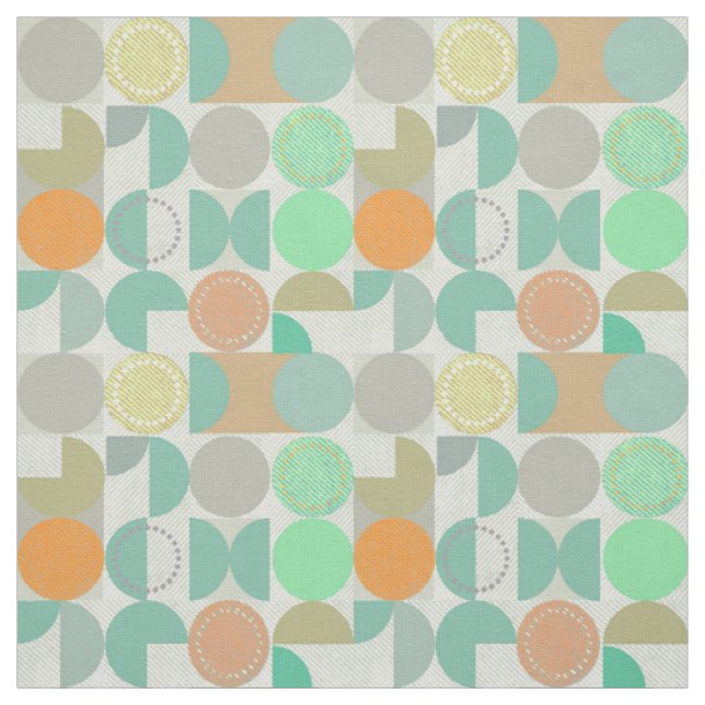 Tissu Multicolored geometric pattern. (Échantillon)