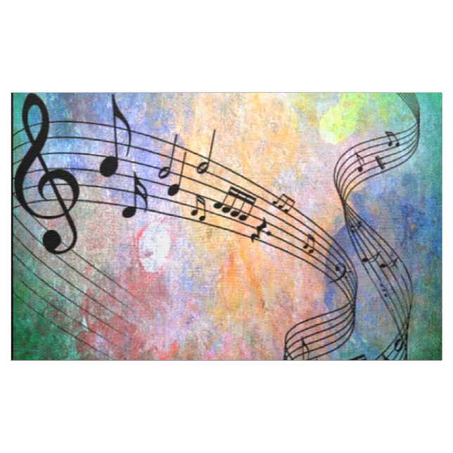 Tissu musique abstraite (Yard)