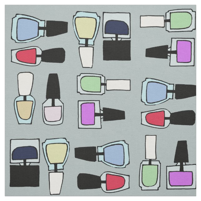 Tissu nailpolish coloré (Échantillon)