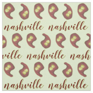 Tissu Nashville Hot Chicken with/ Pickles TENNESSEE TN F