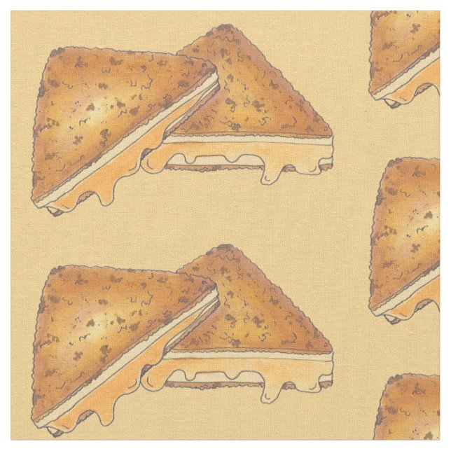 Tissu Nebraska Fromage grillé Fromages Fromages Sandwich (Fermer)
