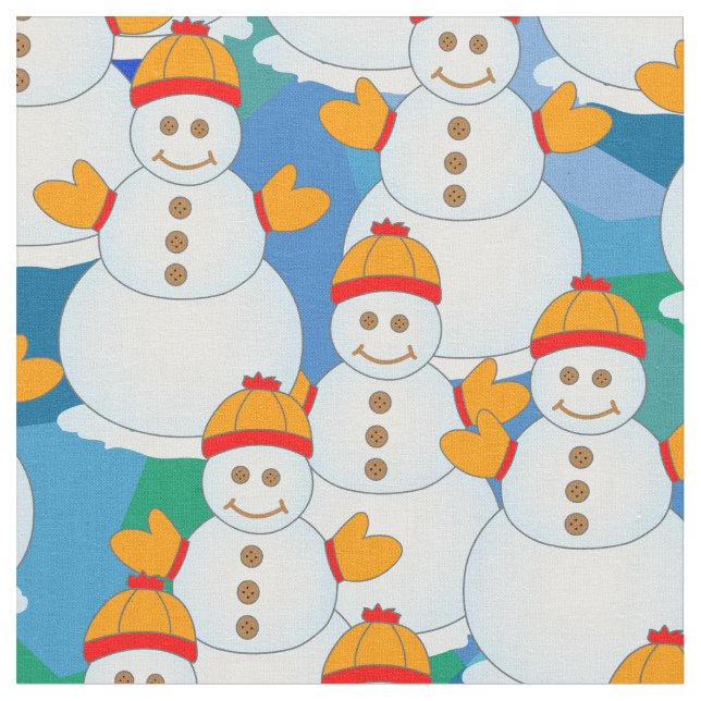 Tissu Neige (Fermer)