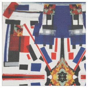 Tissu Néo-plasticisme Fabriqué De Drapeaux