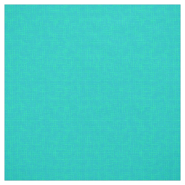 Tissu Néon turquoise texturé. (Échantillon)