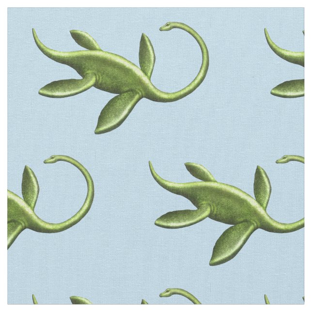 Tissu Nessie de dinosaure de Plesiosaur (Fermer)