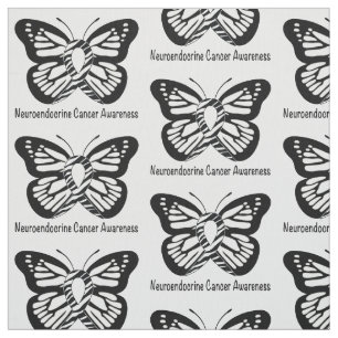 Tissu Neuroendocrine Cancer Zebra Papillon de l'espoir