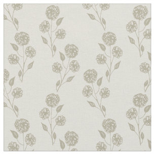 Tissu Neutre floral