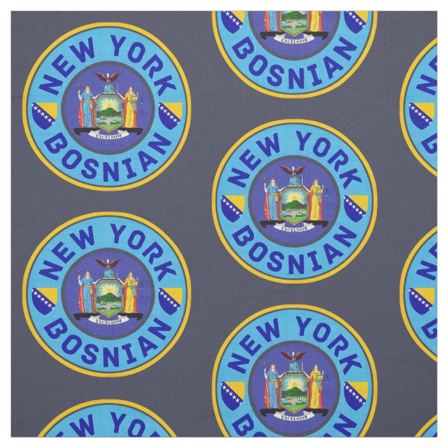 Tissu New York Fabric américain bosniaque (Échantillon)