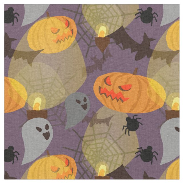 Tissu Night d'Halloween (Fermer)