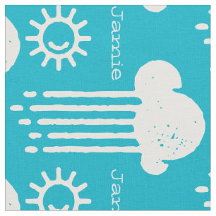 Tissu N'importe quelle couleur My Sunshine Rain Cloud Pe