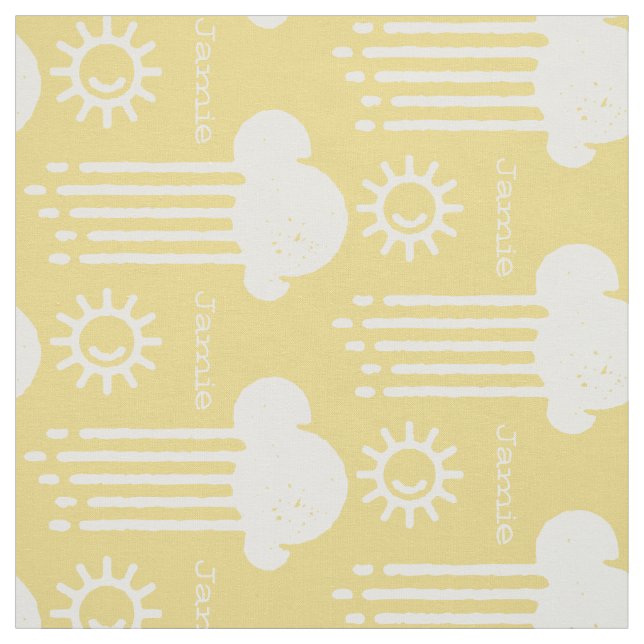 Tissu N'importe quelle couleur My Sunshine Rain Cloud Pe (Échantillon)