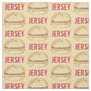 Tissu NJ New Jersey Pork Roll Petit-Déjeuner Oeuf Sandwi
