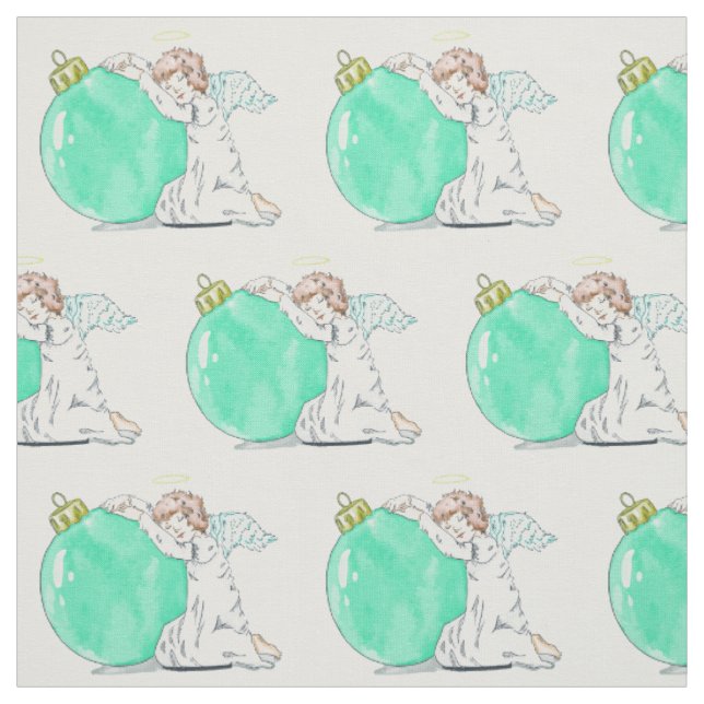 Tissu Noël Angel (Échantillon)
