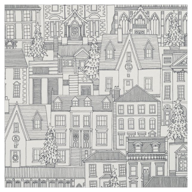 Tissu noël perle de fer (Échantillon)