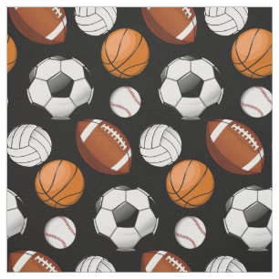 Tissu noir assorti de sports