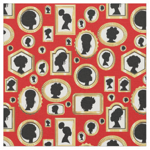 Tissu noir beauté vintage afrique cameo