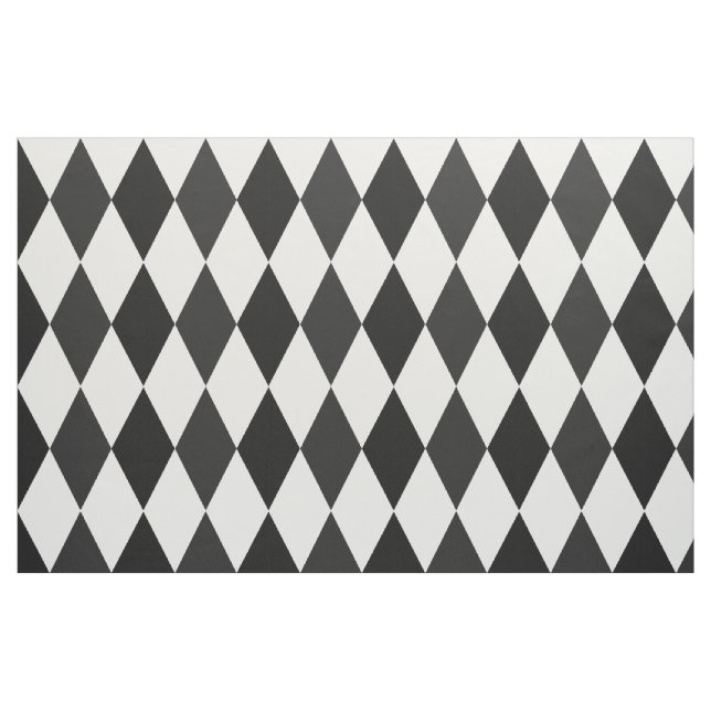 Tissu Noir| Blanc| Pas de Motif d'étirement (Fat Quarter)