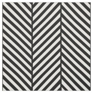 Tissu Noir et blanc Grosse échelle
