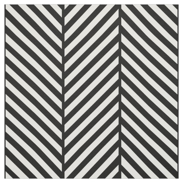 Tissu Noir et blanc Grosse échelle (Échantillon)