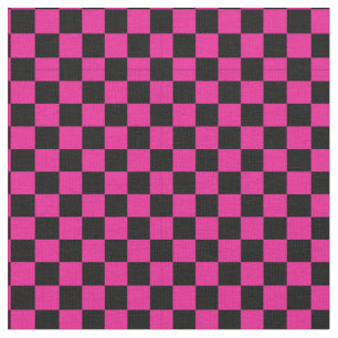 Tissu noir et rose de motif de contrôleur