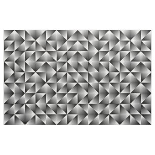 Tissu Noir gris blanc rétro Chic Carrés géométriques