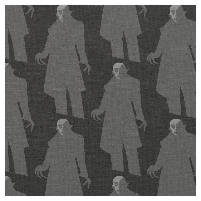 Tissu noir vampire nosferatu noir éffrayant noir (Fermer)