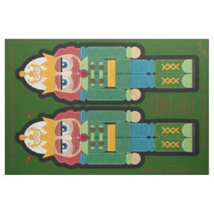 Tissu Noisette de Noël Soldat Soft Doll Kit mignonne