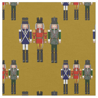 Tissu Noisette de Noël Trio Gold-Fabric