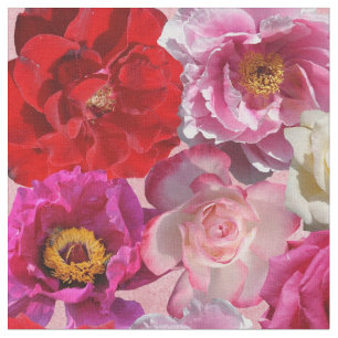 Tissu nombreux tissus d'impression rose