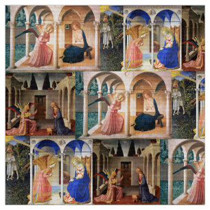 Tissu NONCIATION de Fra Beato Angelico Noël