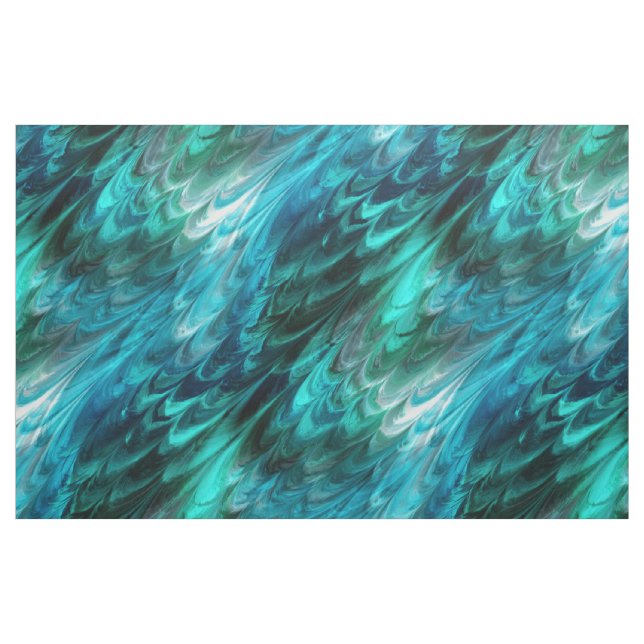 Tissu nonpareil kelpie, vert marbré : (Yard)