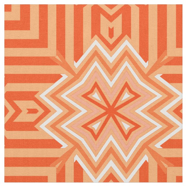 Tissu Norse Cross Orange (Fermer)