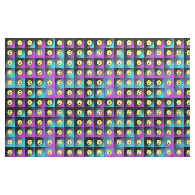 Tissu Notes de musique (Yard)