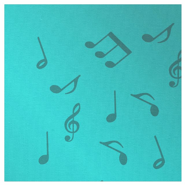 Tissu notes de musique argargent (Fermer)